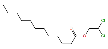 2,2-Dichloroethyl dodecanoate